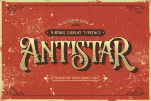 Antistar: A Charming Display Font for Web Design