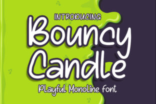 Bouncy Candle: A Playful Font for Editorial Design