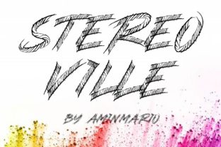 Bring Your Creations to Life with Stereo Ville Font