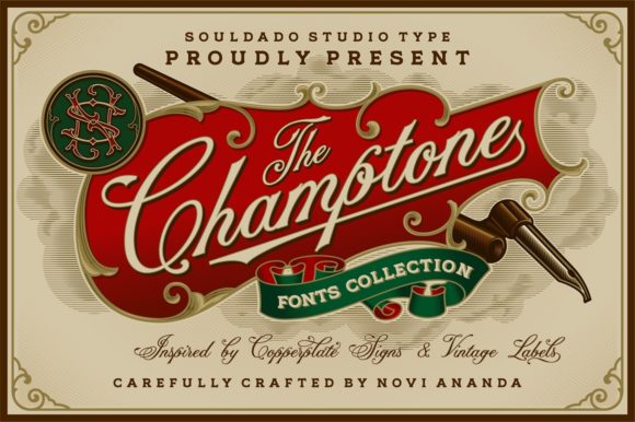 Champtone: A Vintage-Inspired Display Font for Web Design
