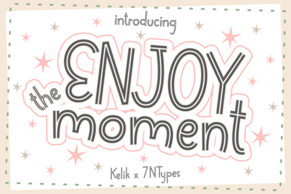 Creating a Joyful Brand with Enjoy the Moment Font