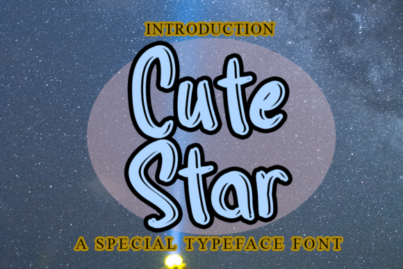 Cute Star: A Charming Font for Creative Craft Projects