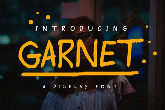 Discover Garnet: A Stylish Font for Crafters and Creators