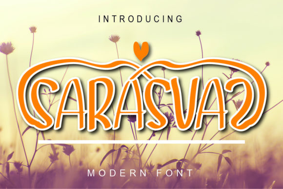 Discover Sarasvaz: A Unique Font for Creative Makers