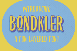 Discovering Bondkler: A Charming Display Font for Editorial Design