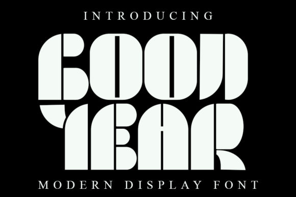 Good Year: A Bold Display Font for Eye-Catching Campaigns