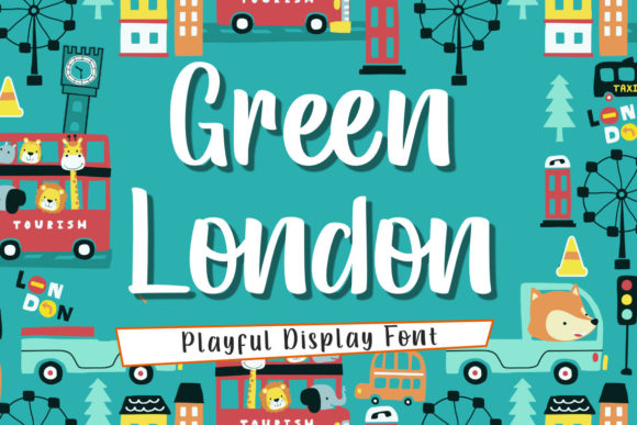 Green London: A Fresh, Modern Display Typeface