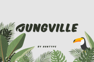 Jungville: The Playful Display Font for Engaging Visuals