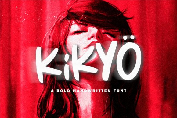 Kikyö: A Bold and Playful Display Font