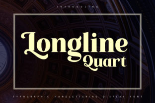 Longline Quartz: A Charming Display Font for Editorial Design