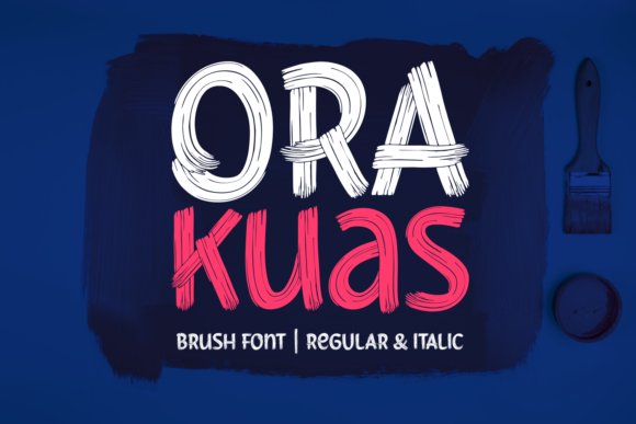 Ora Kuas: A Premium Display Font for Elegant Web Design