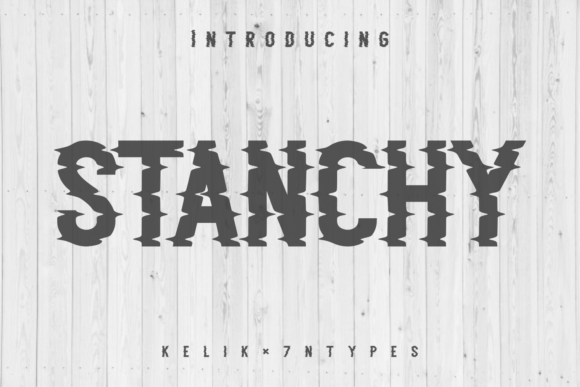 Stanchy Font Review: Quirky Display Type for Campaigns