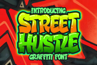 Street Hustle: A Bold Urban Display Font for Web Design