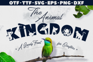 The Animal Kingdom: A Wildlife-Themed Display Font for Web Design