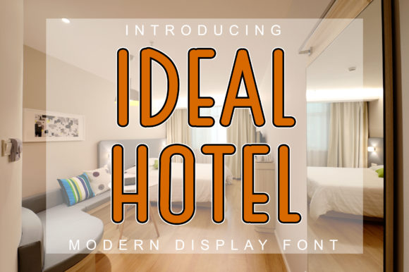 Transform Your Brand with Ideal Hotel: A Stylish Display Font