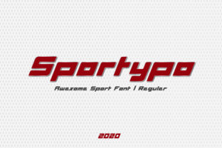 Unleash Creativity with Sportypo: A Dynamic Display Font