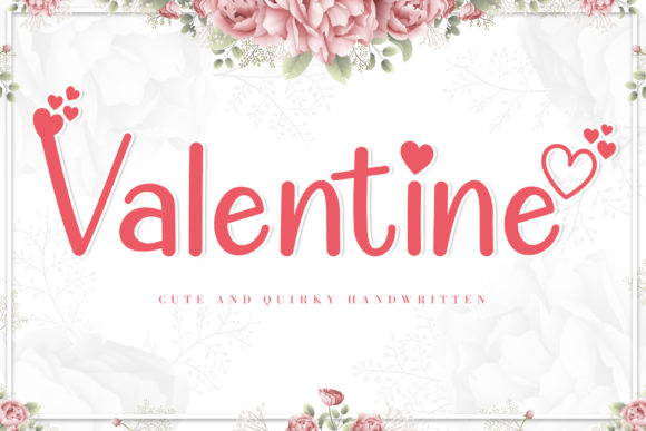 Valentine Cute: A Charming Display Font for Web Design