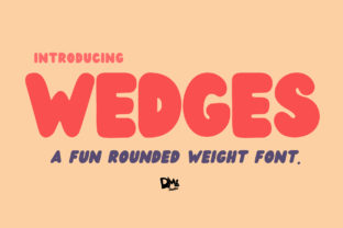 Wedges: A Playful Display Font for Engaging Editorial Design